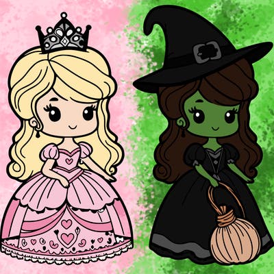 princess as a witch