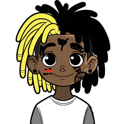 boy with dreads