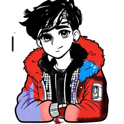 stylish teenager