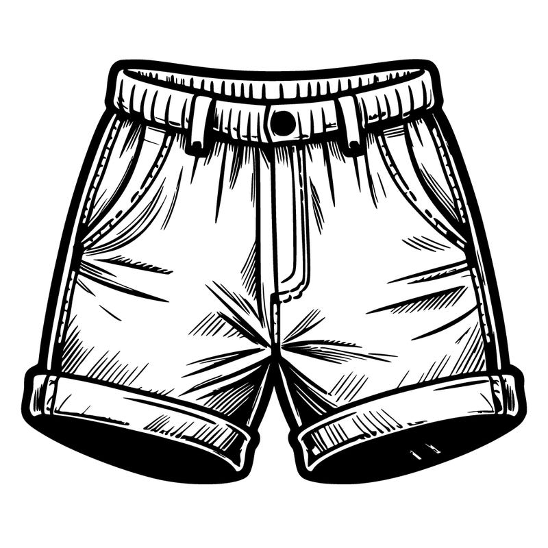 realistic shorts