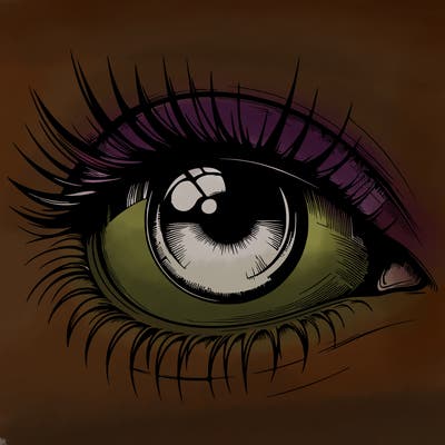 realistic eye