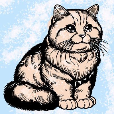 realistic cat