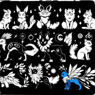 eevee and evolutions