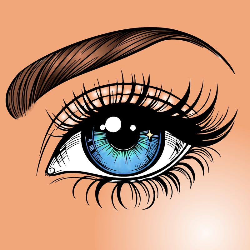a beautiful eye