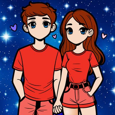 boyfriend and girlfriend