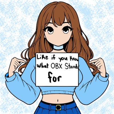 girl holding a blank sign in a long sleeve crop top