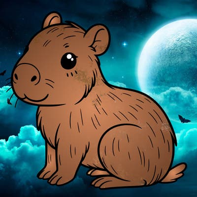 cute capybarra