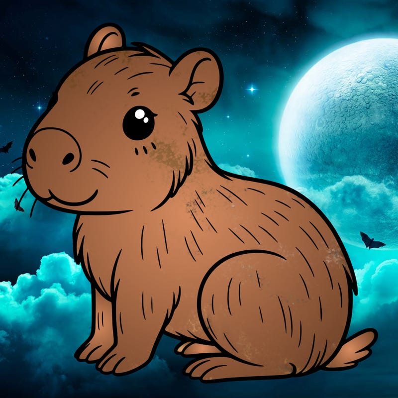 cute capybarra