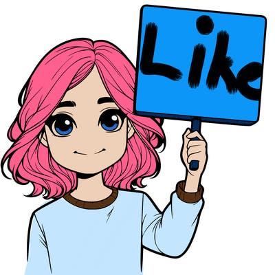 realistic girl holding up a sign