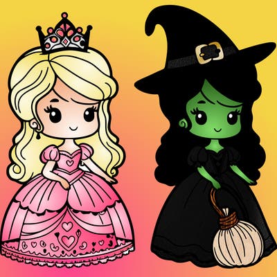 princess as a witch