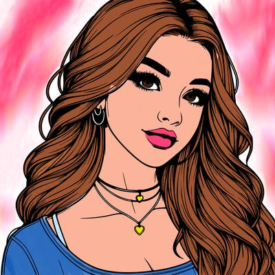 detailed realistic girl