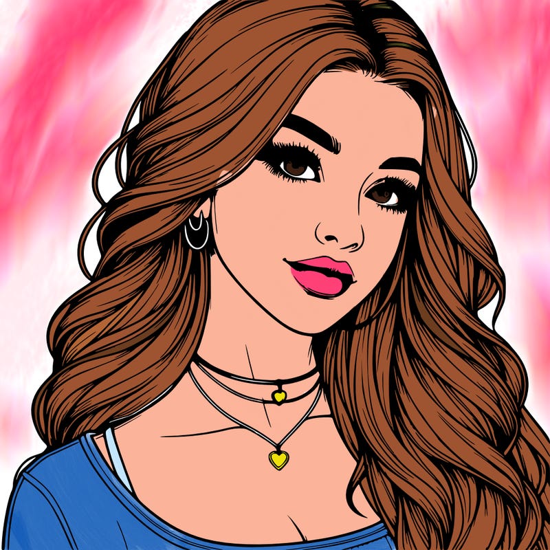 detailed realistic girl