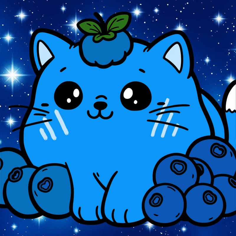 blueberry cat