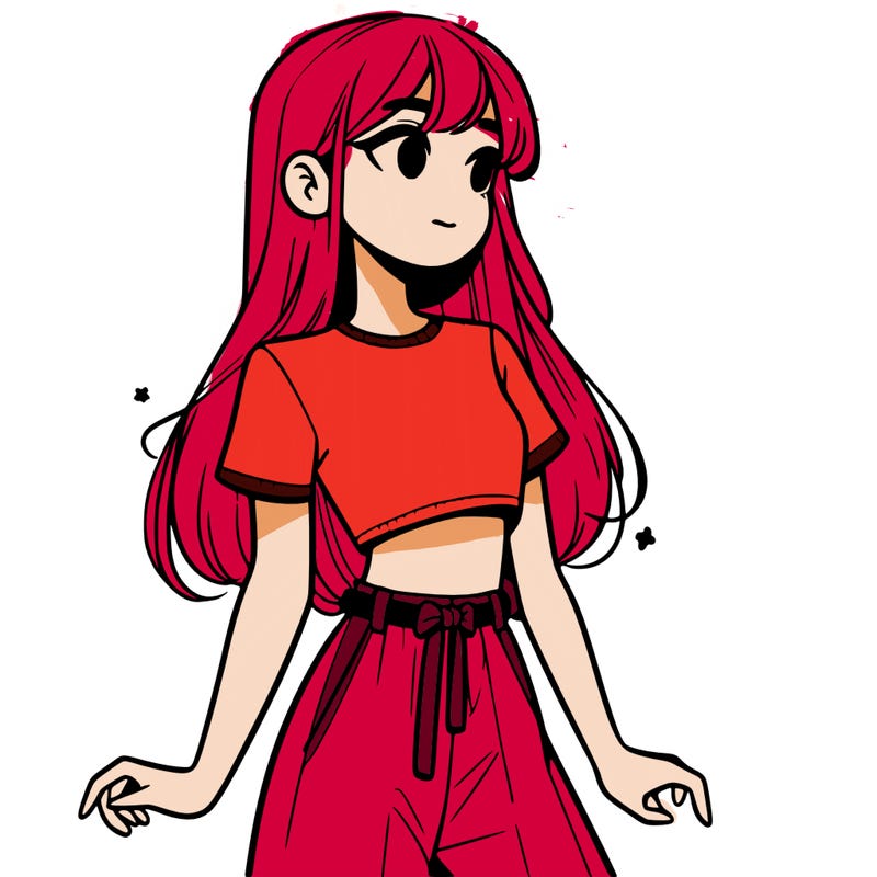 girl in a cute crop top