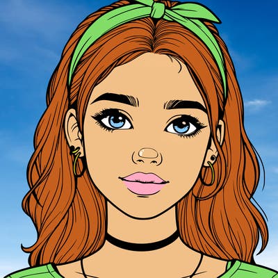 realistic teenage girl
