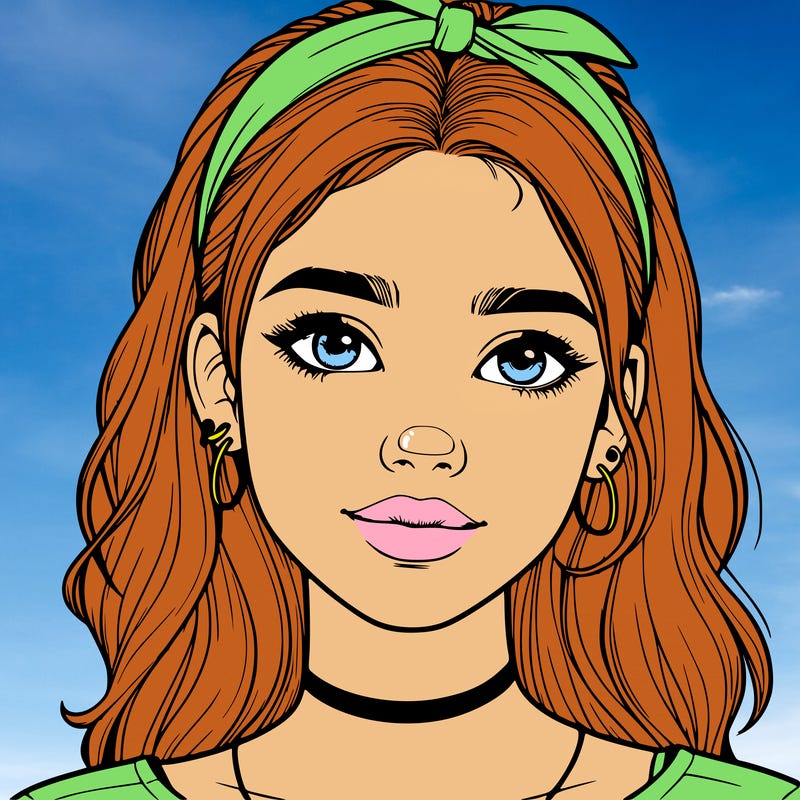 realistic teenage girl