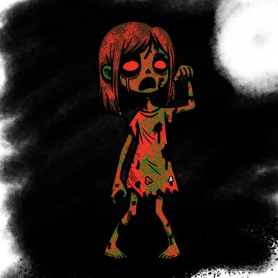 zombie girl
