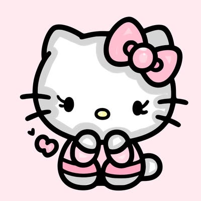 hello kitty cute pink
