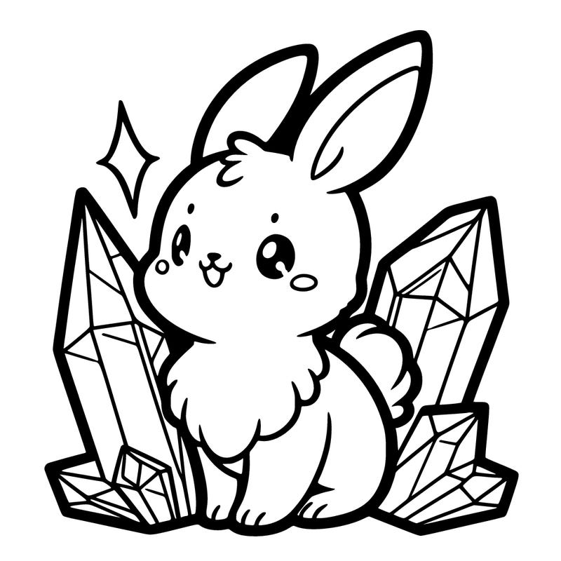 crystal bunny