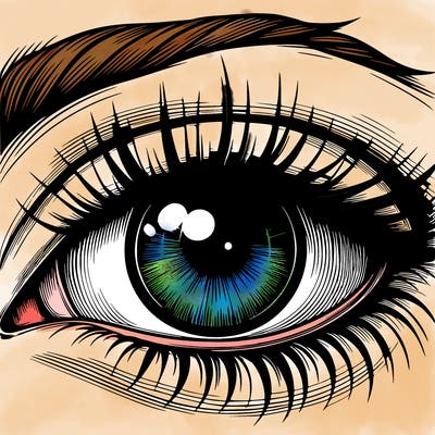 realistic eye