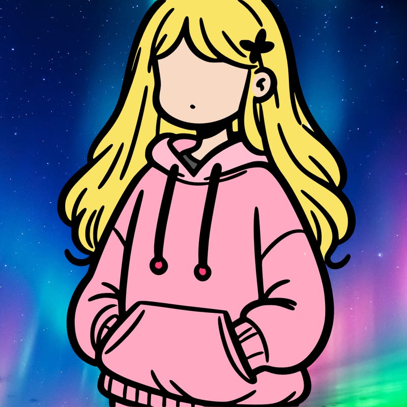 girl in sweatshirt