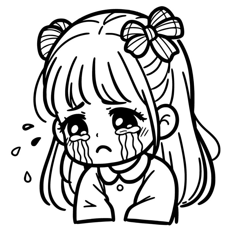 crying girl