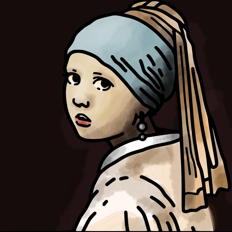 girl with the pearl earring painting