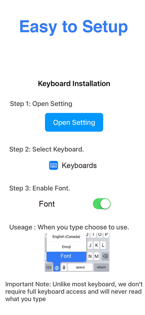 Font Keyboard - Fonts Chat - Guía de instalación paso a paso para Font Keyboard con garantía de privacidad