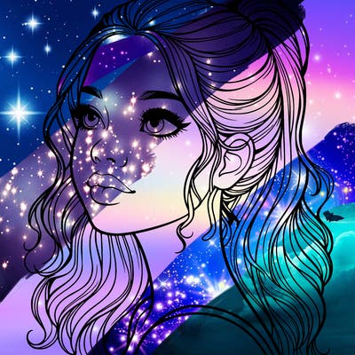 beautiful realistic girl