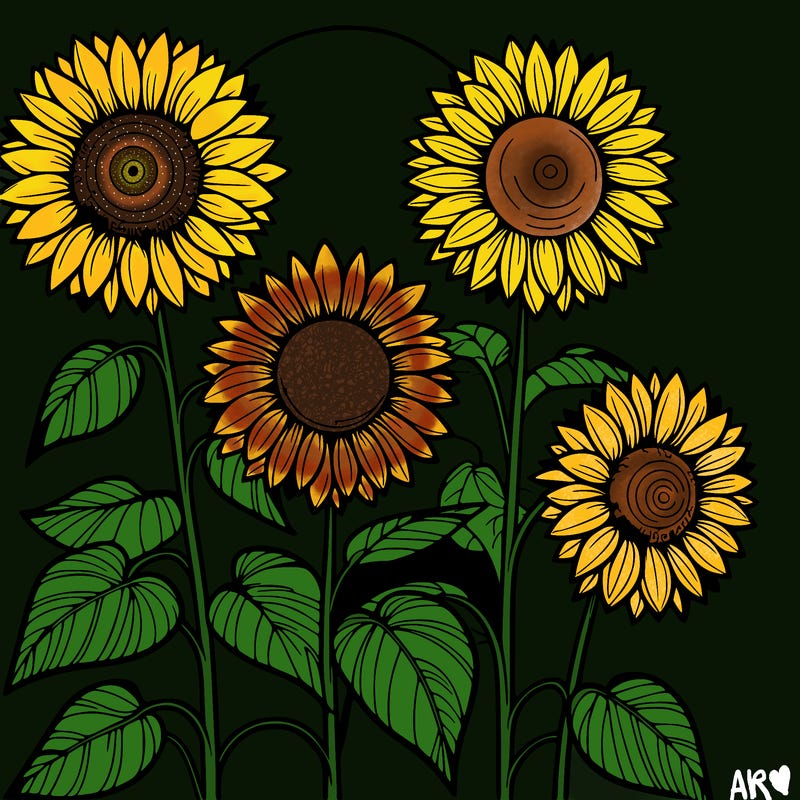 sunflowers