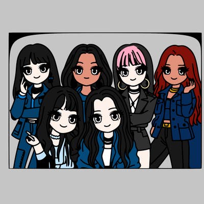 k-pop girl band called katseye