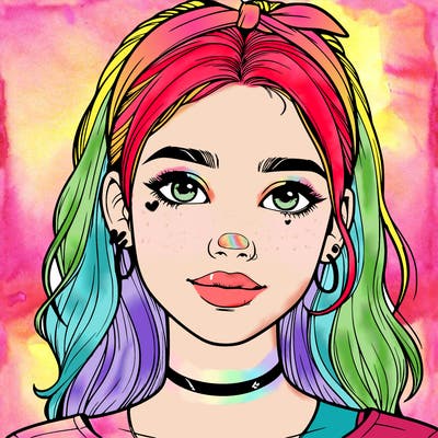 realistic teenage girl