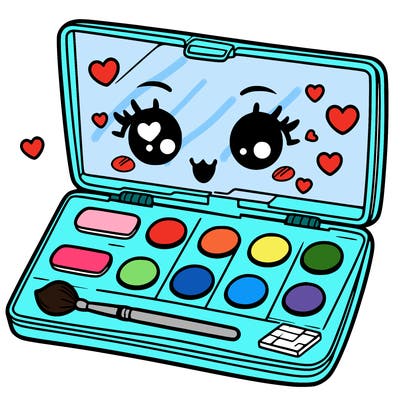 makeup pallet