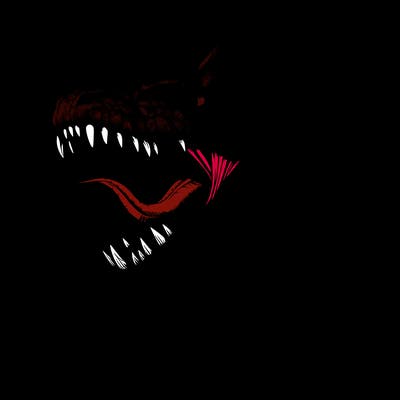 realistic dragon with mouth on fire