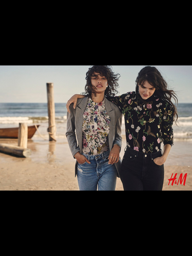 Professionelles Modefotografie-Beispiel für HM am Strand