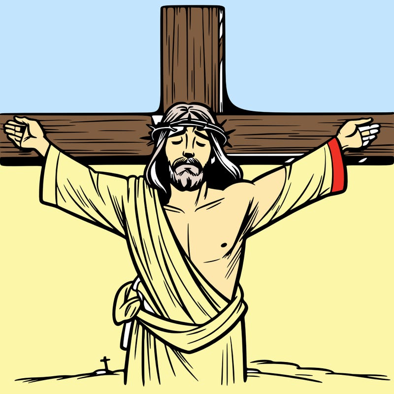 jesus on the cross