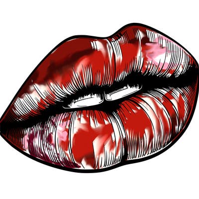 realistic lips