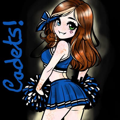 realistic cheerleader