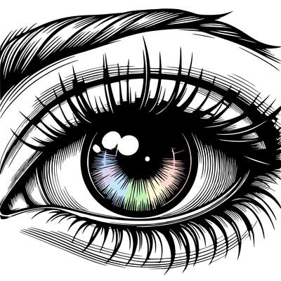 realistic eye