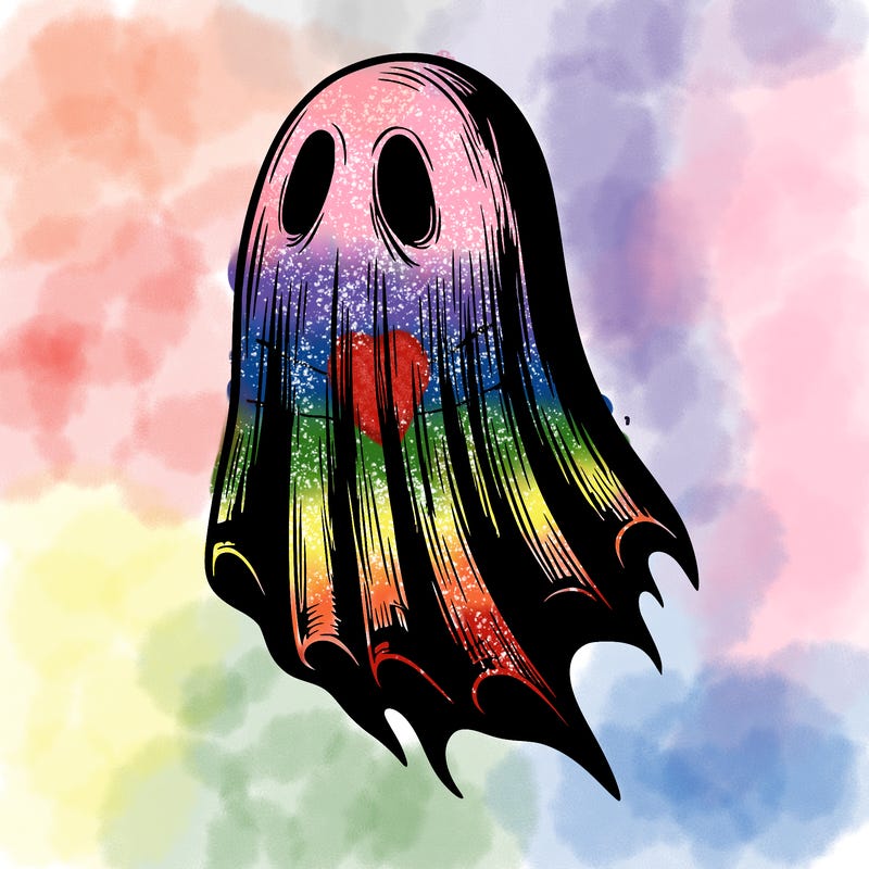 realistic creepy ghost