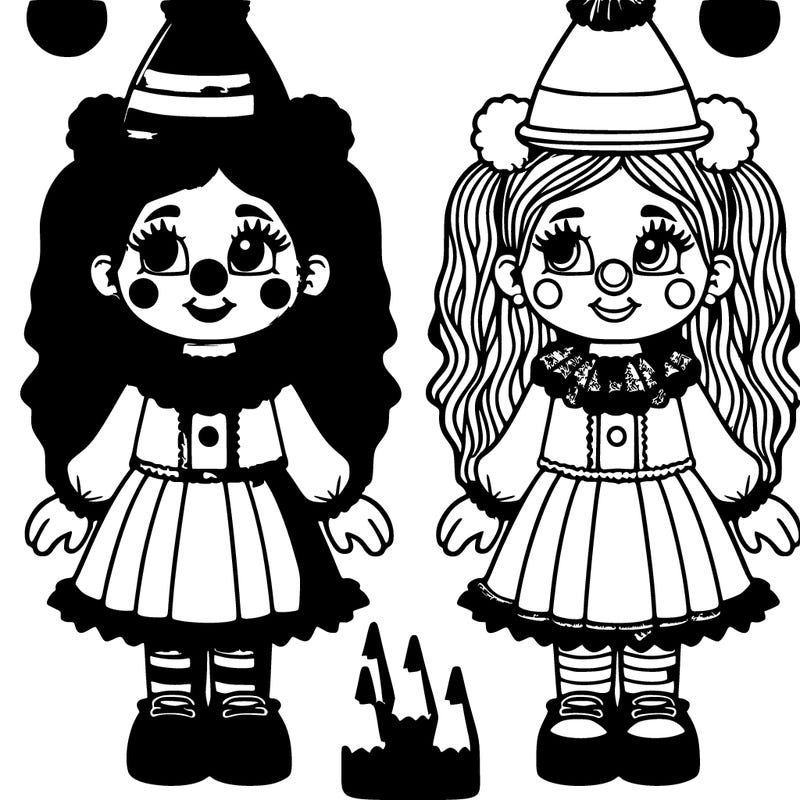 clown girl
