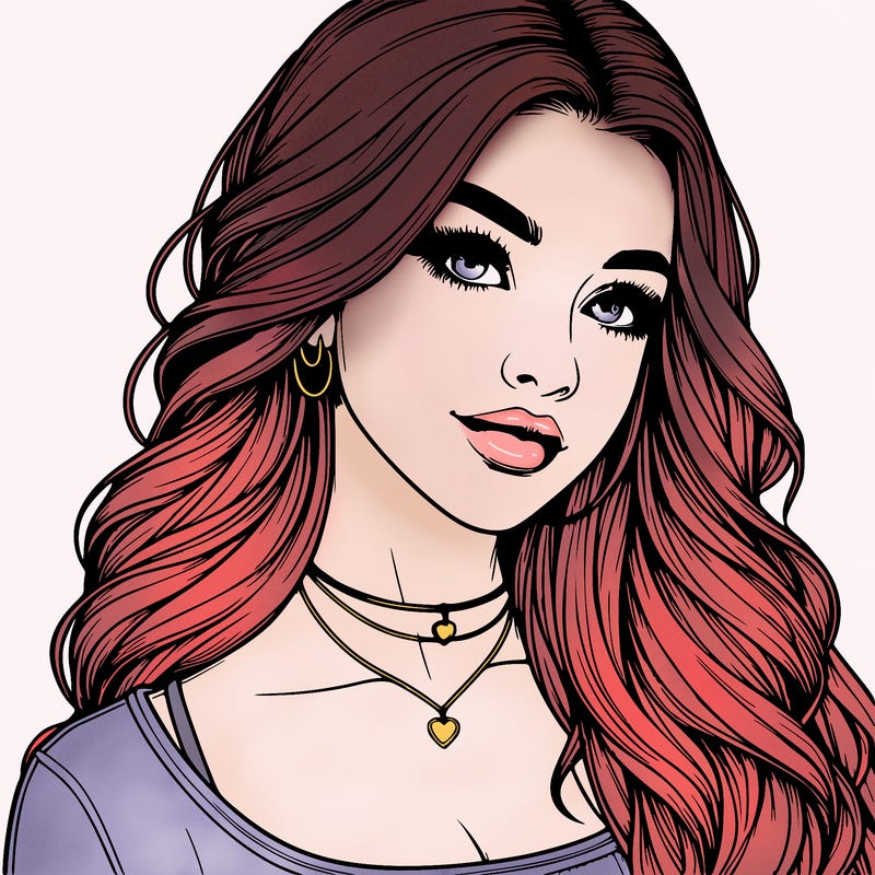 detailed realistic girl