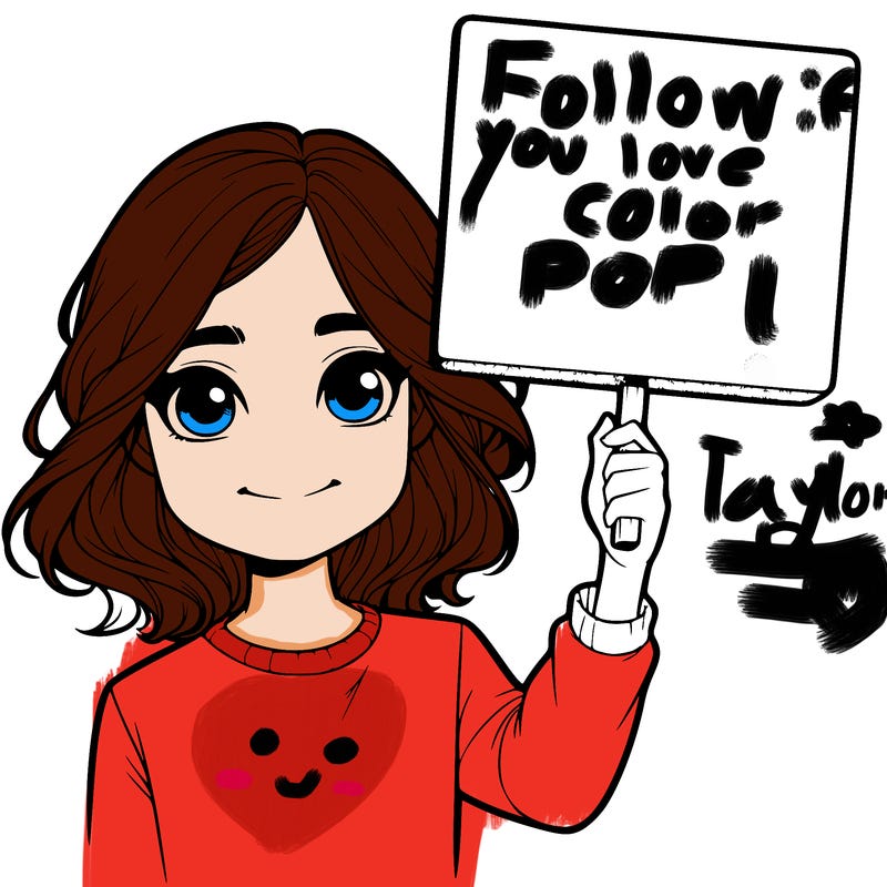 realistic girl holding up a sign