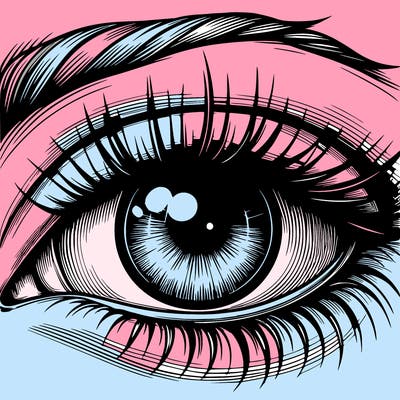 realistic eye