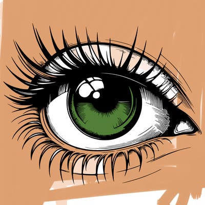 realistic eye
