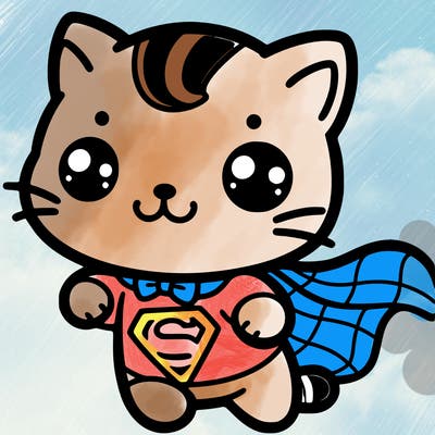 baby super cat