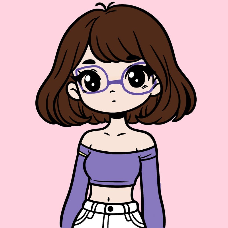 girl in a cute crop top