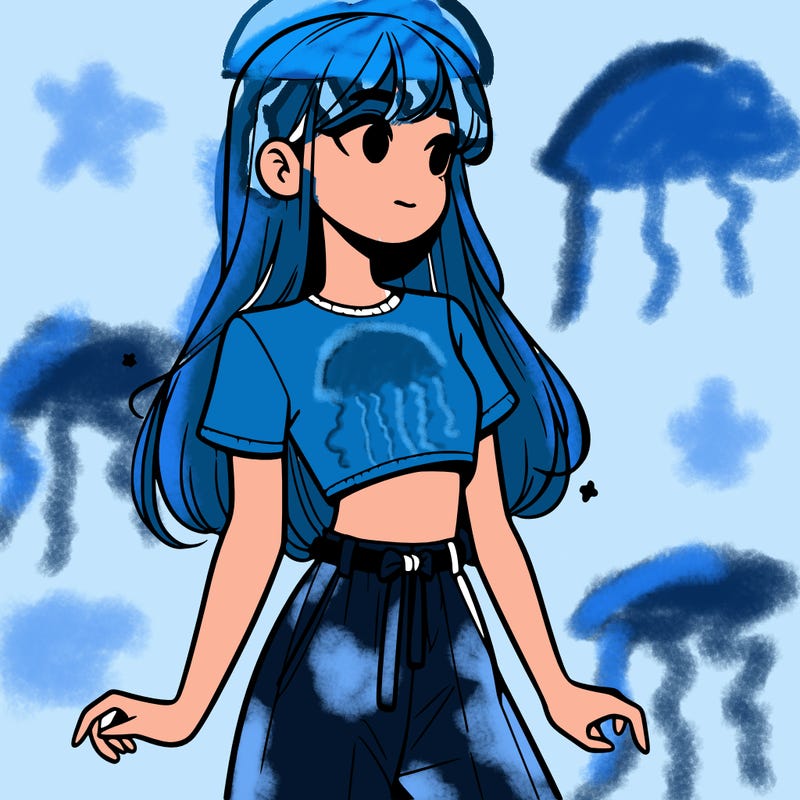 girl in a cute crop top