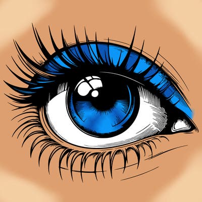 realistic eye