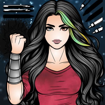 realist girl with powers